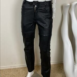 Women’s leather Drag Specialties Riding pant sz 32